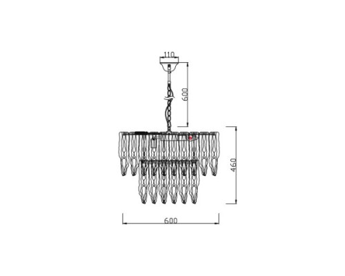 Подвесная люстра Vele Luce Dolce VL1814L06