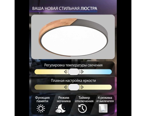 Потолочная люстра Natali Kovaltseva LED LAMPS 81183