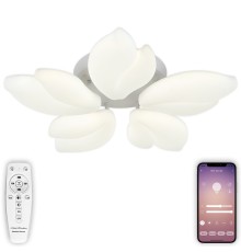 Люстра потолочная Natali Kovaltseva LED LAMPS 81116 Effect 100Вт Белый 3000 / 4300 / 6500К