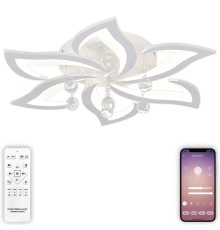 Люстра потолочная Natali Kovaltseva LED LAMPS 81238 Olimp 120Вт Белый 3000 / 4300 / 6500К