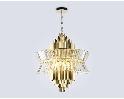 Подвесная люстра с хрусталем Ambrella light High Light LH41023