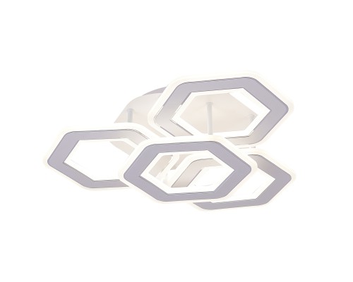 Люстра потолочная Natali Kovaltseva HIGH-TECH LED LAMPS 82060 Damask 120Вт Белый 3000 / 4300 / 6500К