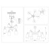 Потолочная люстра Ambrella light Traditional Loft TR82208