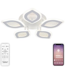 Люстра потолочная Natali Kovaltseva LED LAMPS 81167 100Вт Белый 3000 / 4300 / 6500К