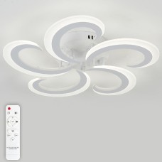 Светодиодный светильник люстра LED LAMPS 81409 SIMPLY с пультом ДУ 80W, белый, LED