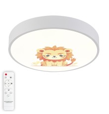 Люстра потолочная Natali Kovaltseva INNOVATION STYLE 83122 Kids 80Вт Белый 3000 / 4300 / 6500К