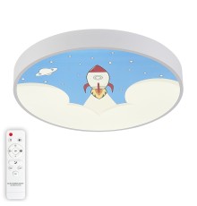 Люстра потолочная Natali Kovaltseva INNOVATION STYLE 83123 Kids 100Вт Белый 3000 / 4300 / 6500К