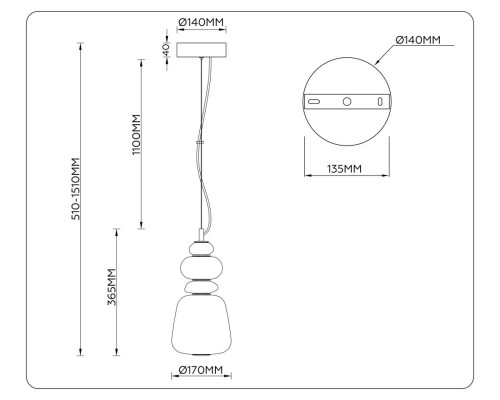 Люстра Ambrella Light HIGH LIGHT LH53162