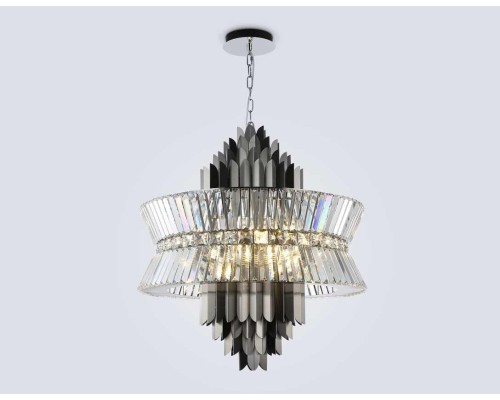 Подвесная люстра с хрусталем Ambrella light High Light LH41026