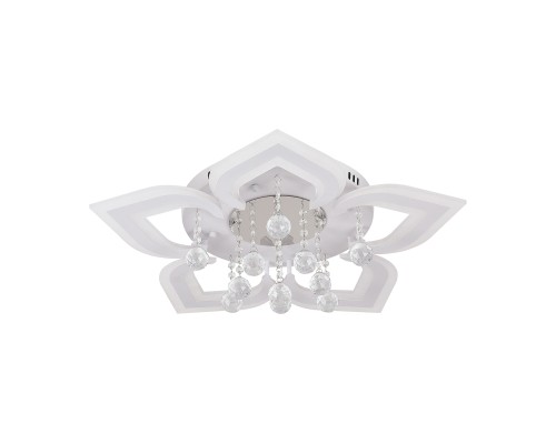 Люстра потолочная Natali Kovaltseva LED LAMPS 81159 Cascade 140Вт Белый 3000 / 4300 / 6500К