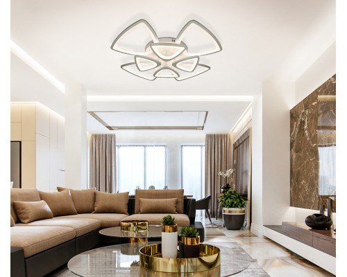 Светодиодная люстра Natali Kovaltseva INNOVATION STYLE 83038 240W белый 2700/4300/7000K с пультом