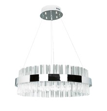Светодиодная люстра нимб Natali Kovaltseva INNOVATION STYLE 83013 100W хром 3300/4300/7000K с пультом