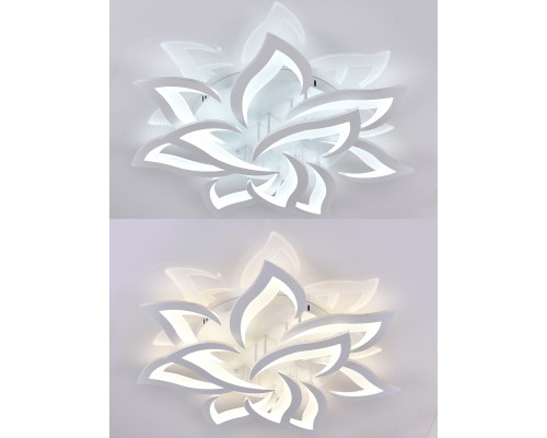 Потолочная светодиодная люстра Natali Kovaltseva LED LAMPS 81224 200W 3300*4300*7000K Белый