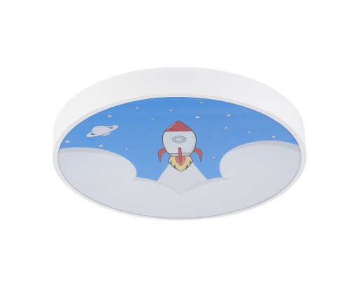 Люстра потолочная Natali Kovaltseva INNOVATION STYLE 83123 Kids 100Вт Белый 3000 / 4300 / 6500К