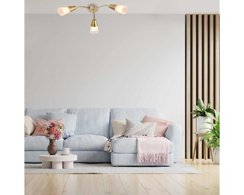 Потолочная люстра Escada Aquilegia 1100/3P Gold