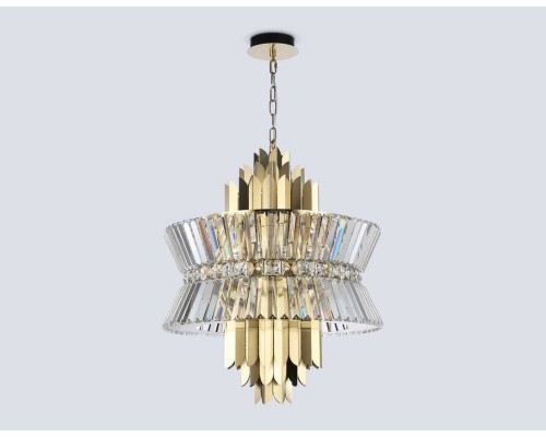 Подвесная люстра с хрусталем Ambrella light High Light LH41017