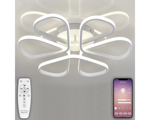 Потолочная люстра Natali Kovaltseva LED LAMPS 81121/7C 120Вт 3200/4300/6500К