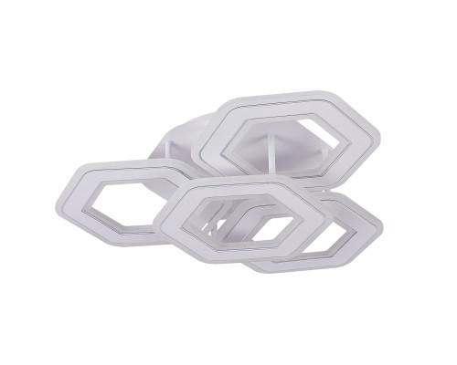 Люстра потолочная Natali Kovaltseva HIGH-TECH LED LAMPS 82060 Damask 120Вт Белый 3000 / 4300 / 6500К