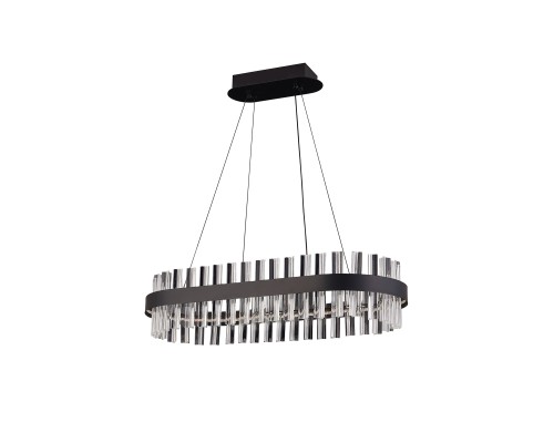 Люстра подвесная Natali Kovaltseva LED LAMPS 81276 Royalton 120Вт Черный 3000 / 4300 / 6500К