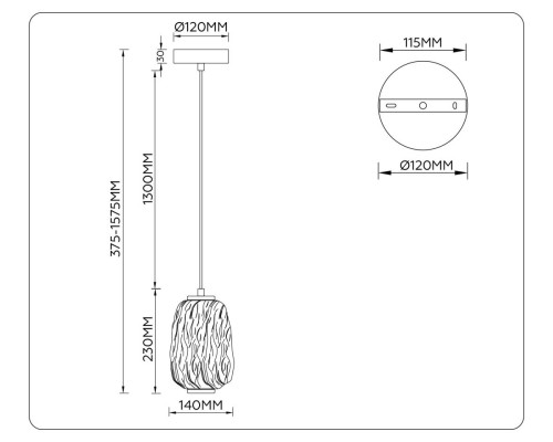 Люстра Ambrella Light HIGH LIGHT LH30101