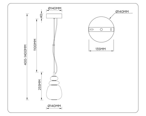 Люстра Ambrella Light HIGH LIGHT LH53161