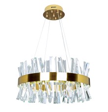 Подвесная светодиодная люстра Natali Kovaltseva INNOVATION STYLE 83047 100W 3300*4300*7000K Золото