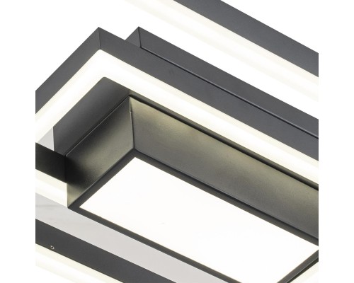 Потолочная светодиодная люстра Escada Twins 10242/3LED Black