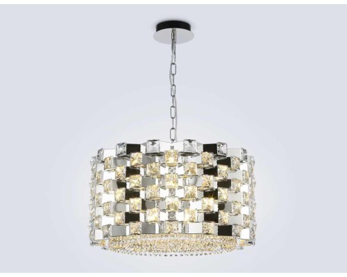 Подвесная люстра с хрусталем Ambrella light High Light LH41001