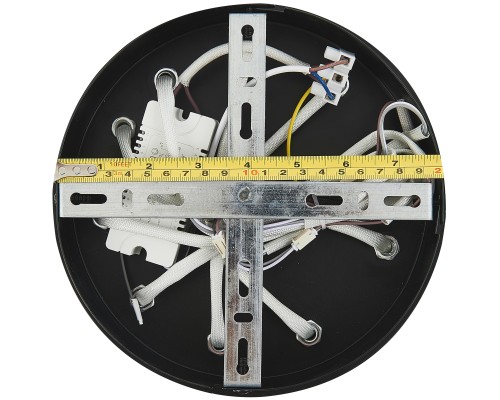 Люстра потолочная Natali Kovaltseva LED LAMPS 81174 Line 100Вт Черный 3000 / 4300 / 6500К