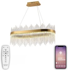 Подвесная люстра Natali Kovaltseva LED LAMPS 81264 120 Вт 3300/4300/7000K Золото