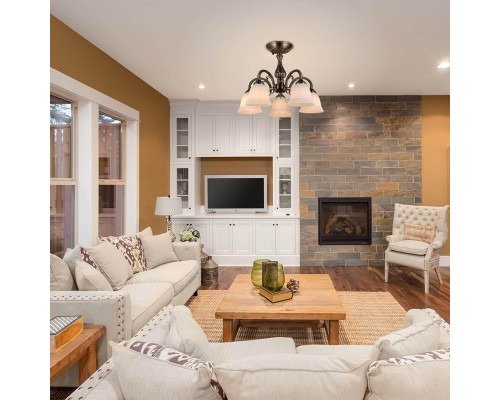 Потолочная люстра Escada Versailes 1114/5PL Bronze