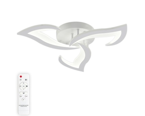 Люстра потолочная Natali Kovaltseva LED LAMPS 81401 Simply 60Вт Белый 3000 / 4300 / 6500К