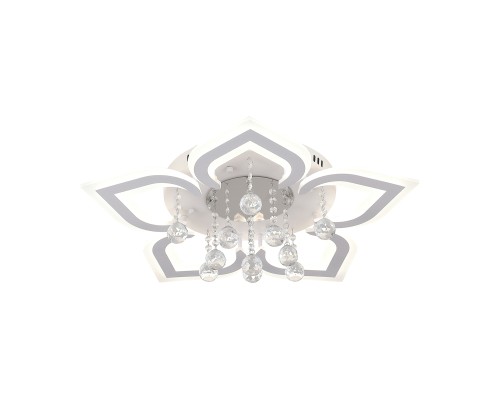 Люстра потолочная Natali Kovaltseva LED LAMPS 81159 Cascade 140Вт Белый 3000 / 4300 / 6500К