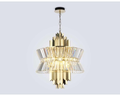 Подвесная люстра с хрусталем Ambrella light High Light LH41017