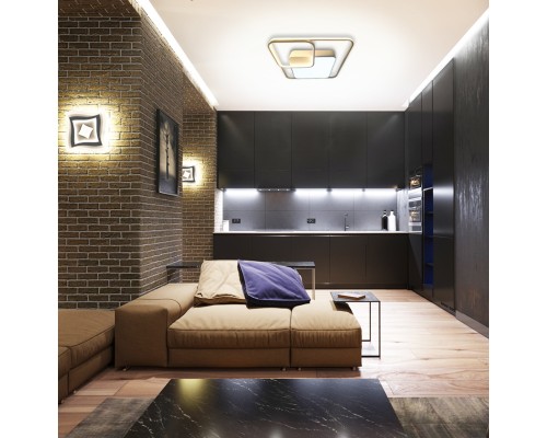 Светодиодная люстра Natali Kovaltseva 81038/6C 160W белый 3300/4300/7000K с пультом