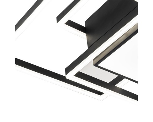 Потолочная светодиодная люстра Escada Twins 10242/4LED Black