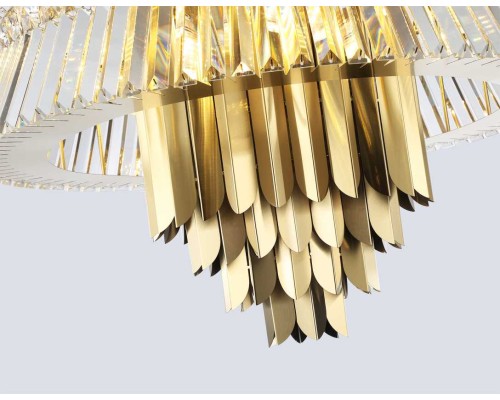 Подвесная люстра с хрусталем Ambrella light High Light LH41023