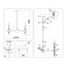 Подвесная люстра Ambrella Light High Light LH55353