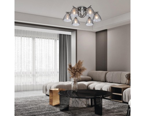 Потолочная люстра Escada Adonis 659/6PL Black