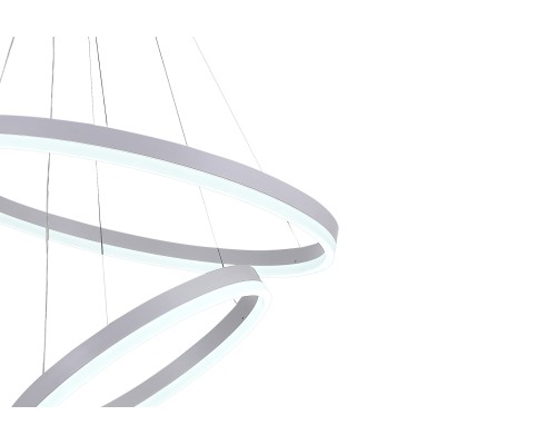 Люстра подвесная Natali Kovaltseva LED LAMPS 81297 Oreol 120Вт Белый 3300 / 4300 / 7000К