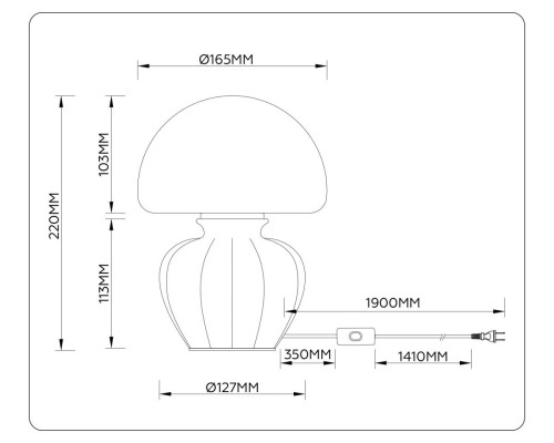 Настольная лампа Ambrella Light HIGH LIGHT LH53247