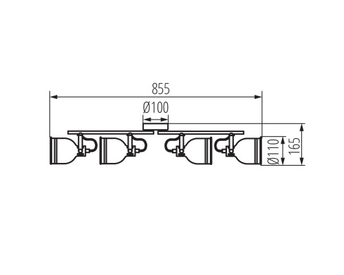 Спот Kanlux DERATO EL-4I B-SR 35646