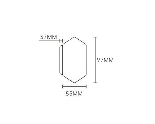 Уличный настенный светодиодный светильник Escada 30004P/03LED