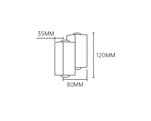 Уличный настенный светодиодный светильник Escada 30005W/02LED