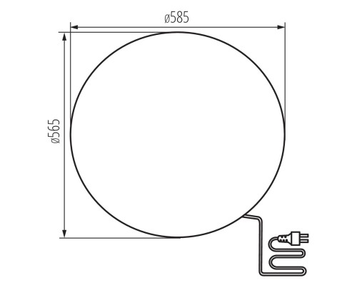 Садовый светильник Kanlux STONO 585 N 36593