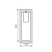 Садовый светильник Kanlux VIMO 50 SE-BR 34987