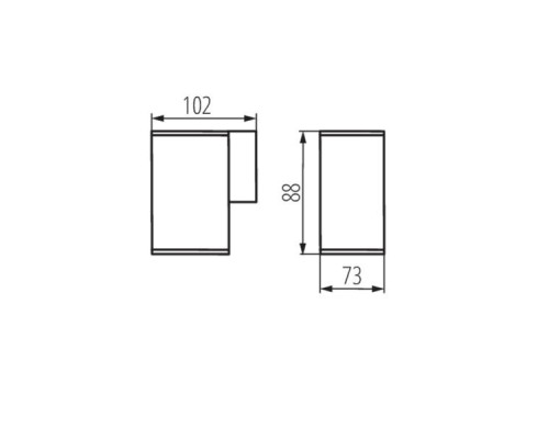 Фасадный светильник Kanlux GORI EL 135 D 29000