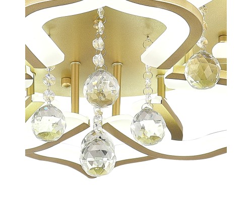 Светодиодный светильник люстра INNOVATION STYLE 83052 с пультом ДУ, моб. приложением 100W, золотой, LED