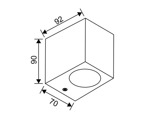 Уличный настенный светильник Escada 30007W/01