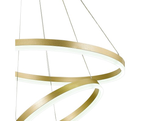 Подвесная светодиодная люстра Natali Kovaltseva LED LAMPS 81299 LED Золотой 140Вт